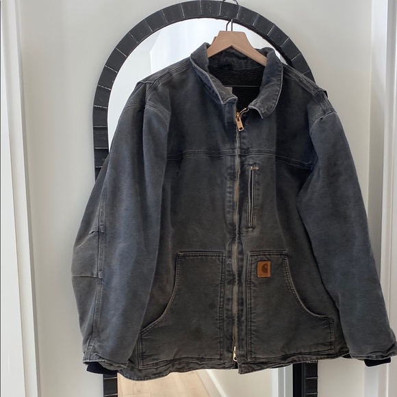 Carhartt Gray Work Jacket - Picture 1 of 10